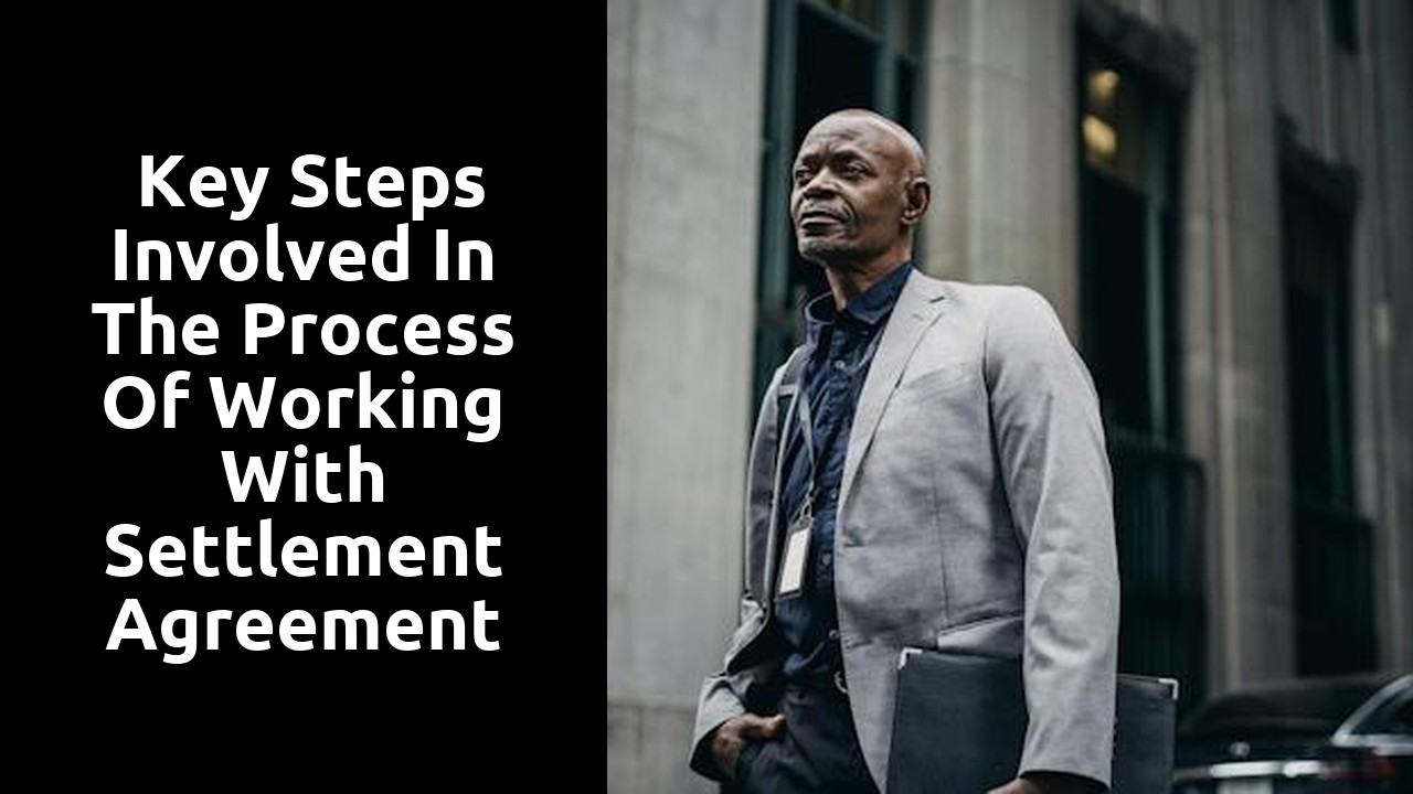  Key steps involved in the process of working with settlement agreement solicitors for unfair dismissal cases